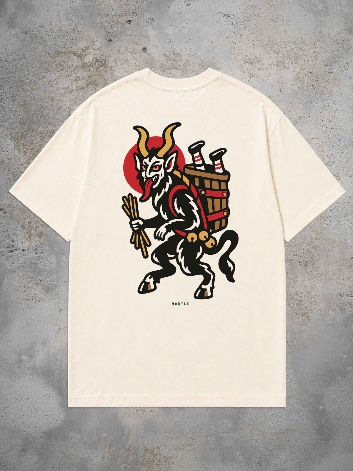 Krampus – Oversized Tattoo T-Shirt