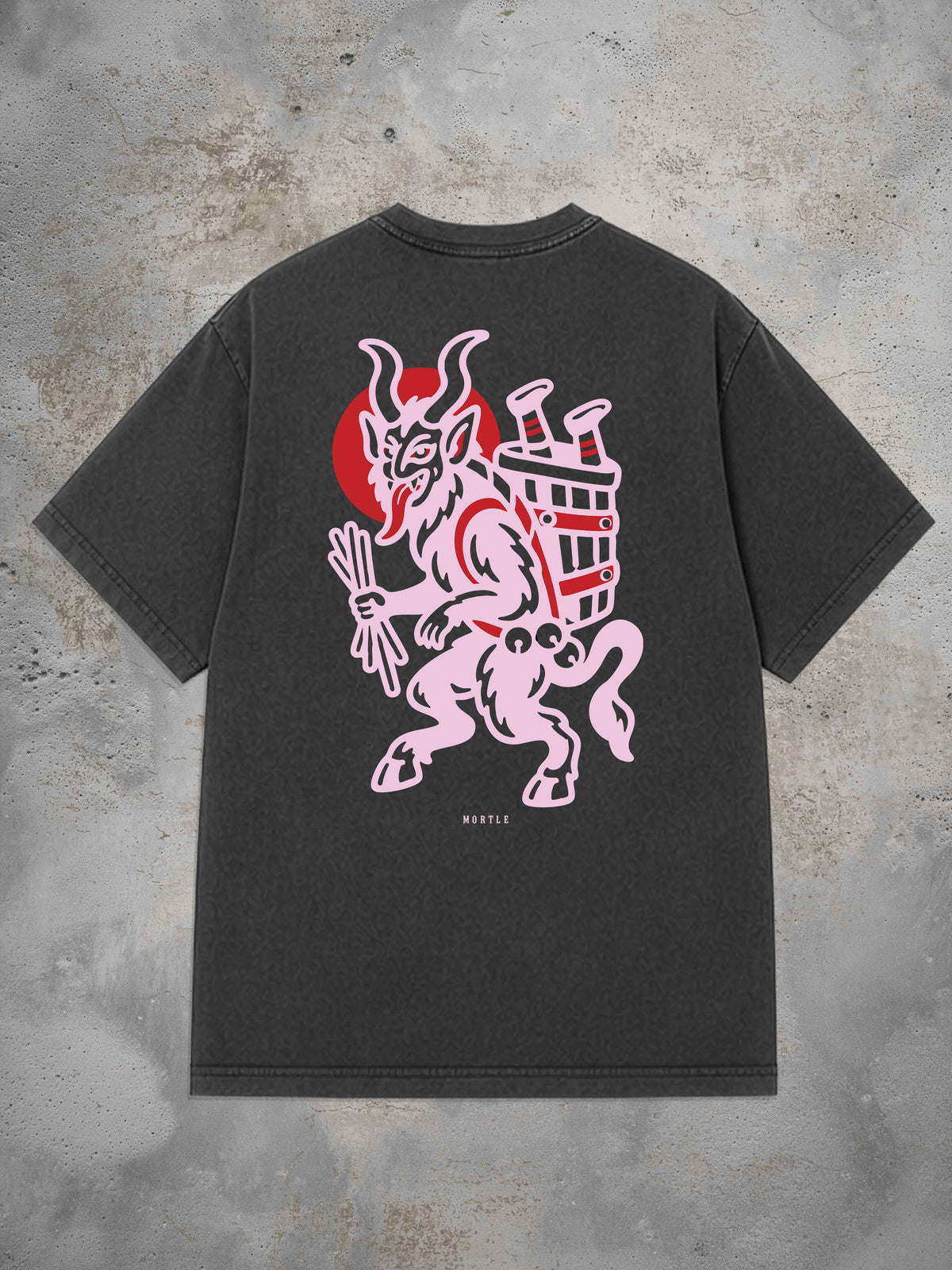 Krampus – Oversized Tattoo T-Shirt