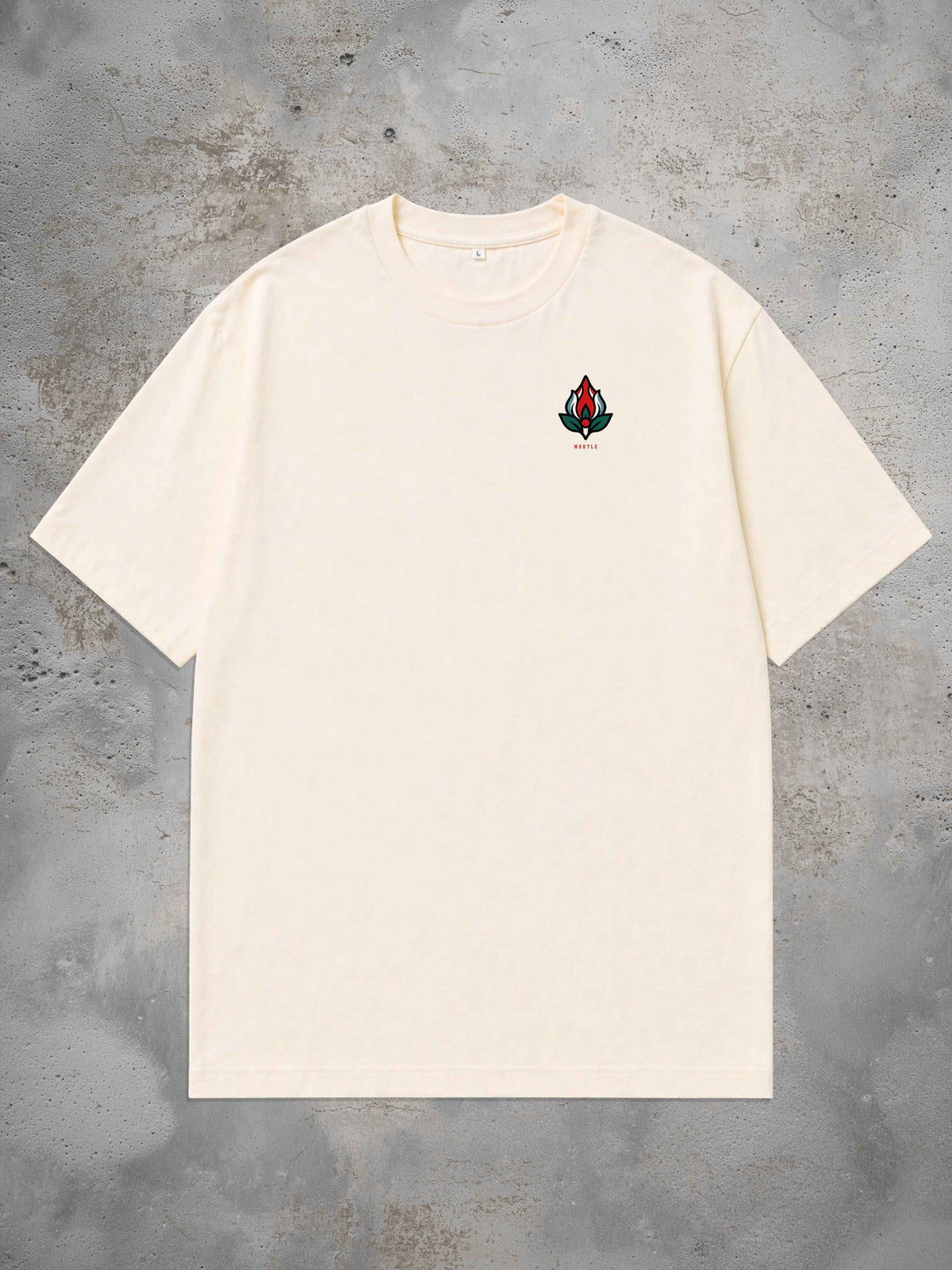 Heraldic Rose - Oversized Tattoo T-Shirt
