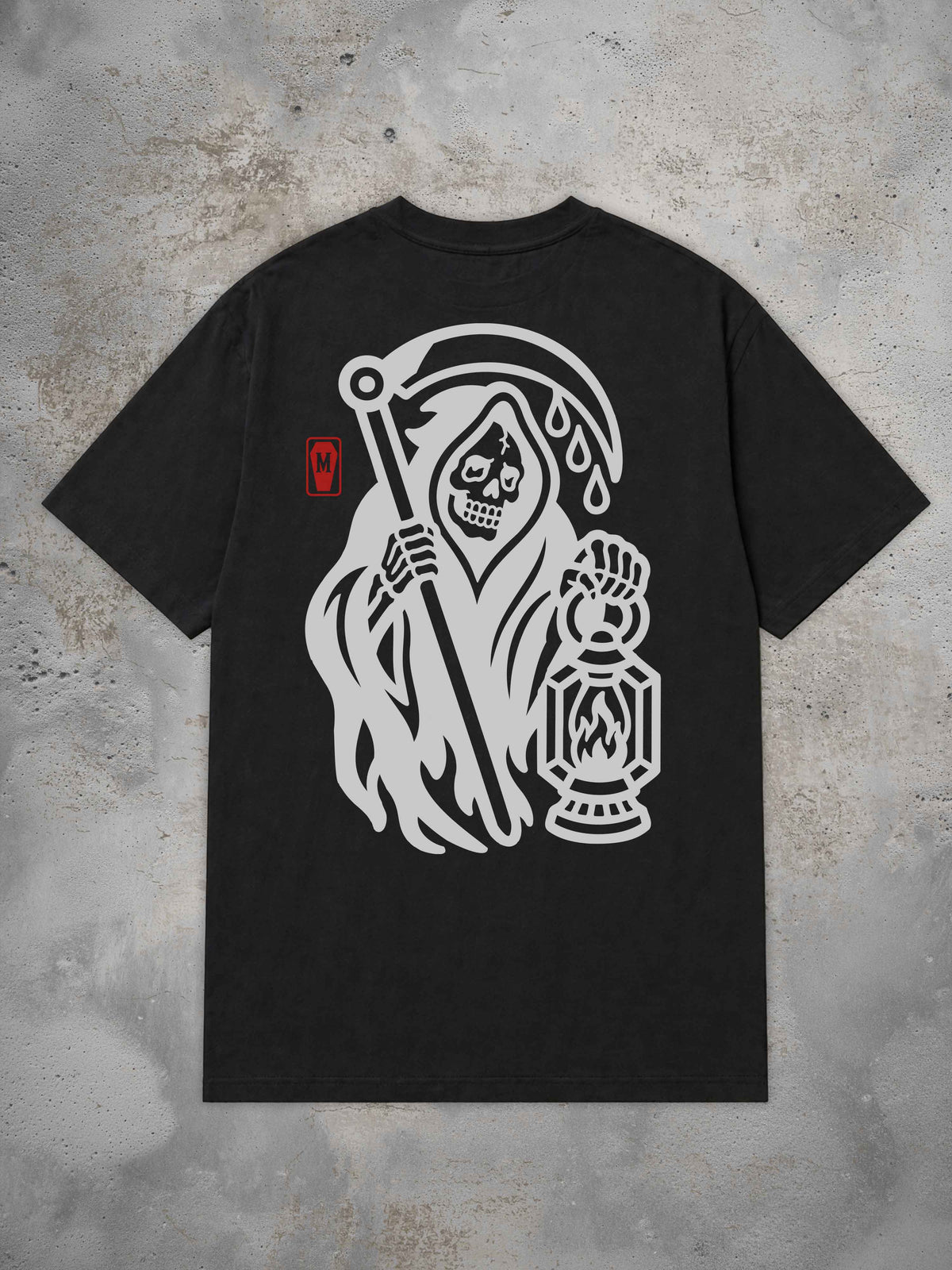 Reaper Mono - T-shirt tatouage oversize