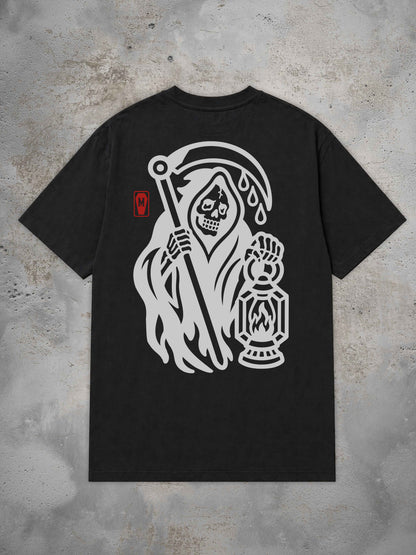 Reaper Mono - T-shirt tatouage oversize