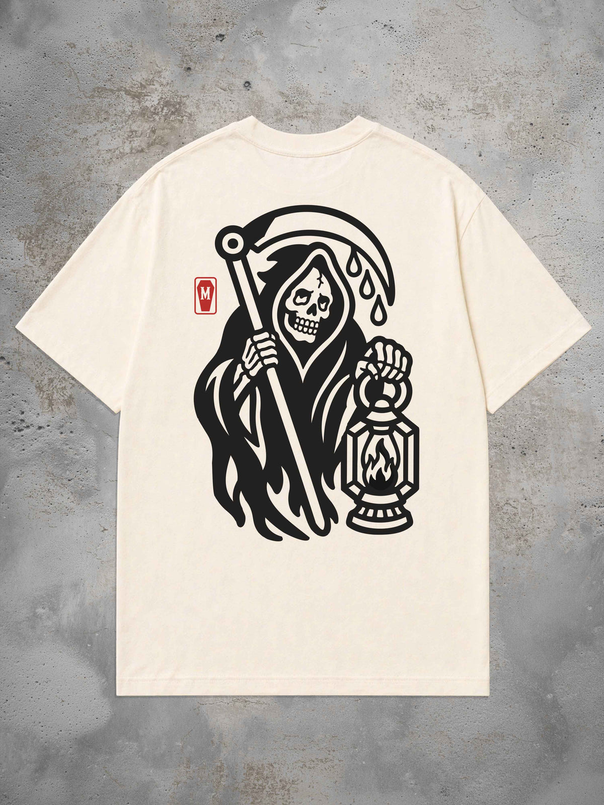 Reaper Mono - T-shirt tatouage oversize