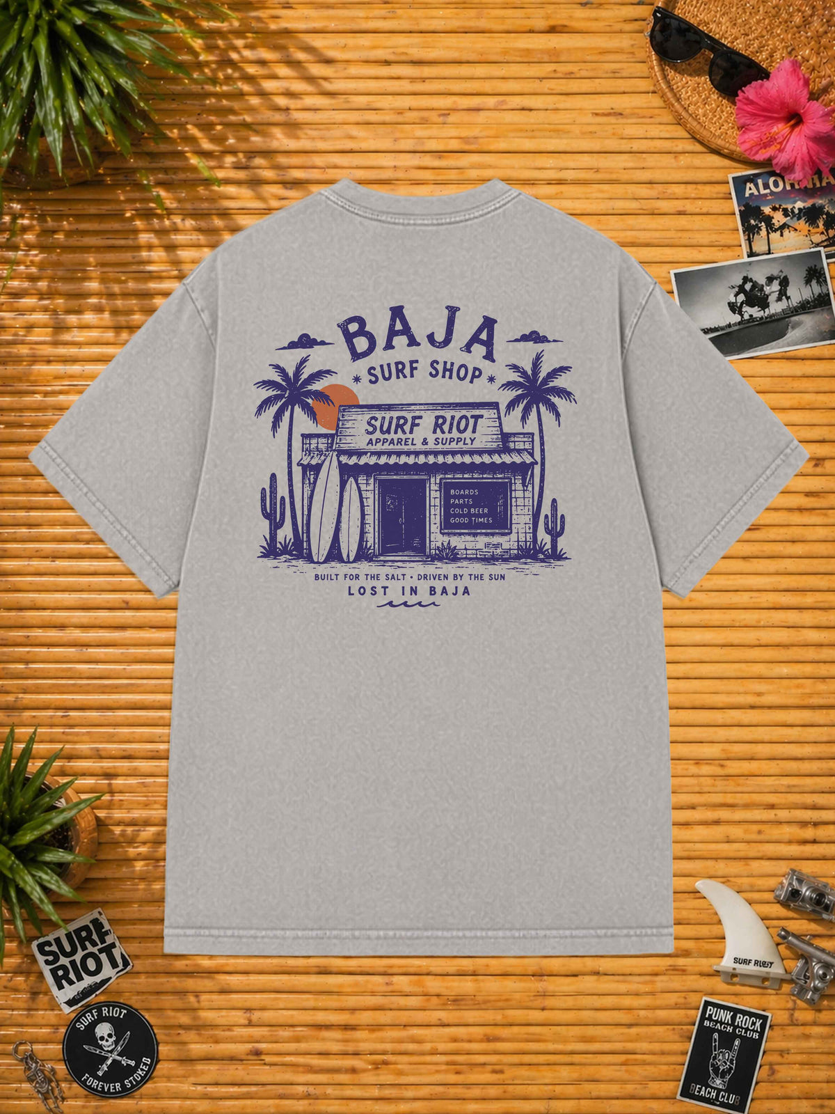 T-shirt coupe ample Baja Surf Shop