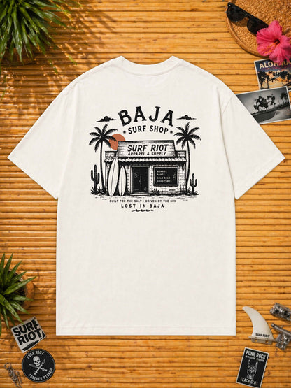 T-shirt coupe ample Baja Surf Shop