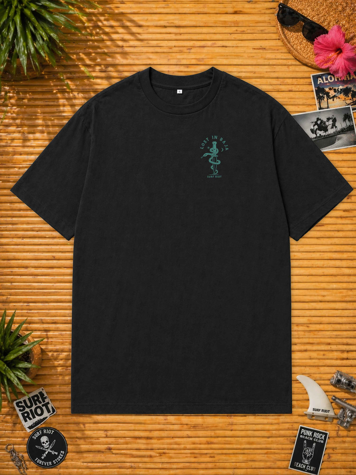 Lost In Baja Snake - Loose Fit Tee