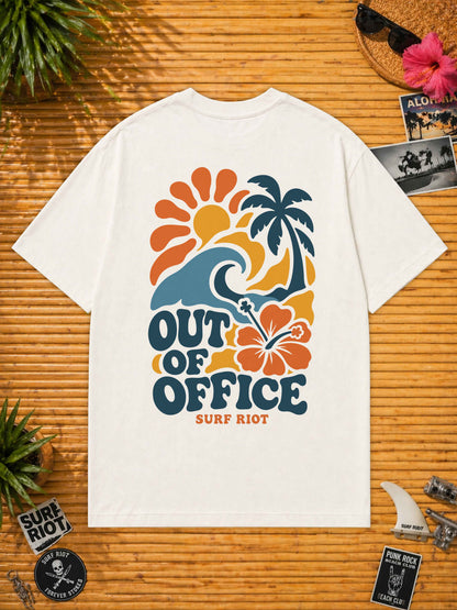 Mood "Hors du bureau" - Tee-shirt coupe ample